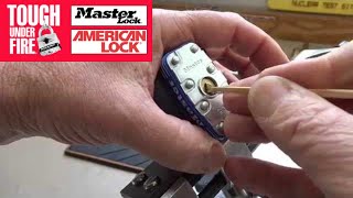 (671) Master Lock Opened with a Bamboo Skewer