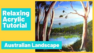 HOW TO PAINT AUSTRALIAN GUM TREES