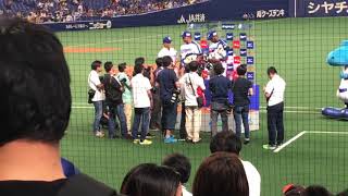 2018.8.21 中日対阪神戦 ビシエド、ガルシア ヒーローインタビュー