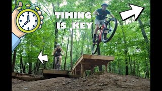 A proper *DROP* session + jumps // Lock 4 MTB