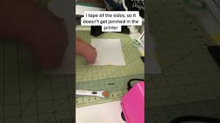 Print on tissue paper with your inkjet printer. #diycrafts #tissuepapercraft #craftideas #decoupage
