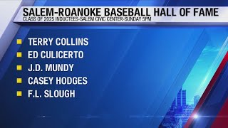 Salem-Roanoke Baseball Hall of Fame induction ceremony is Sunday