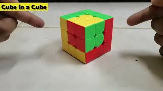 Cube in cube in cube pattern tutorial 😱/ rubiks cube easy patterns 3x3 #rubik #rubiks #rubikscube