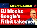 EU Commission slows down Google's Fitbit takeover plans - EU explained