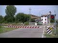 spoorwegovergang boretto i railroad crossing passaggio a livello