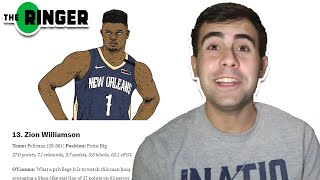 REACTING TO THE RINGER'S TOP 25 PLAYERS IN THE NBA!