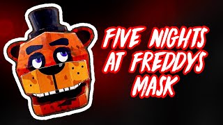 How To Make Your Own FREDDY FAZBEAR MASK | Creative Minds