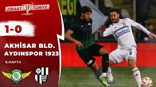 Akhisar Bld. 1-0 Aydınspor 1923 Maç Özeti (Ziraat Türkiye Kupası G Grubu 6.Hafta) 24.01.2017