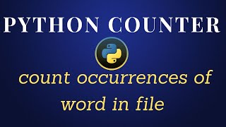 Python Counter Tutorial
