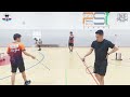 QATAR BADMINTON | 25 October  2024 - Kier & Joven vs Johnny & Ricky