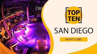 Top 10 Best Night Clubs to Visit in San Diego, California | USA - English