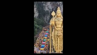 Malaysia Batu cave Murugan Temple # Thaipusam # 2025