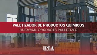 IPLA | Paletizador cargo de productos químicos