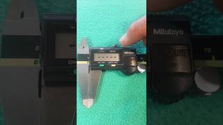 Reset Mitutoyo Vernier Caliper: Fixing 5 Dash Flashing #shorts