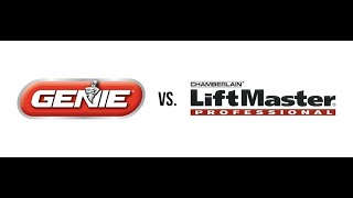 Updated Review on Genie vs LiftMaster