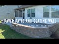 Paver Patio and Seating Wall - Outdoor Living Tip of the Day