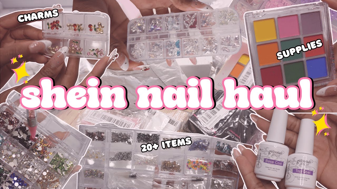 Shein Nail Haul Youtube
