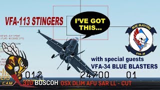 DCS F/A-18C VFA-113 Stingers JUNE 8 PLAT CAM