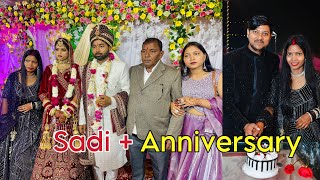 Sanjana k Bhai Ki Sadi Aur Hamari Marriage Anniversary Ek sath | Mr \u0026 Mrs Rv | Vlog