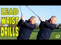 Drills To Flatten The Lead Wrist - Golf Tip