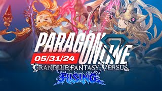 PARAGONLINE GBVSR #22 TOURNEY TOP 8!! (Fuselit Ryazo Ktang) Granblue Fantasy Versus Rising