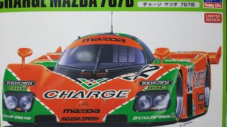 #3 コムさんチャージMAZDA 767Bを作る。ボディー組み立て、サフ塗装、スジボリ編