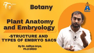 Plant Anatomy and Embryology - Structure and Types of Embryo Sacs | S Chand Academy