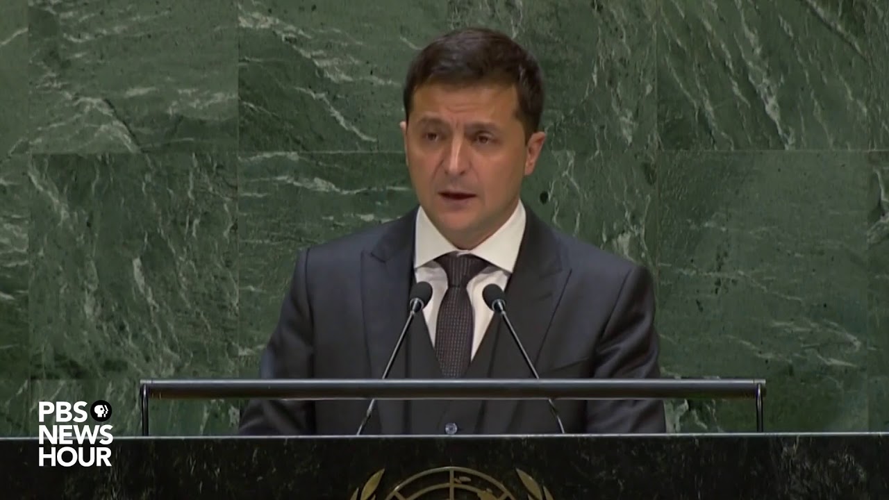 WATCH: Ukraine President Volodymyr Zelenskyy's Full Speech To The UN ...