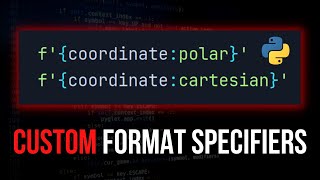 Custom Format Specifiers for Python Classes