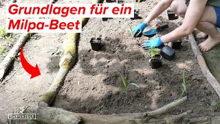 Drei Schwestern Beet anlegen / Grundlagen für ein Milpa-Beet