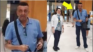 SHOCKING Sanjay Dutt Looks Very WEAK After Cancer Treatment In Dubai | VIRAL Pic