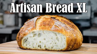 Artisan Bread XL | Extra Large and Flavorful Homemade Bread