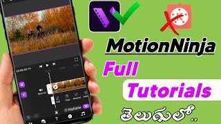 Motion ninja video editing | Motion ninja | video editing