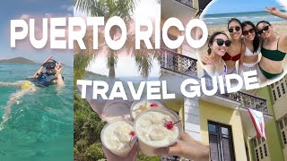 Ultimate Puerto Rico Travel Guide (7-10 days) | Best Beaches, Bioluminescent Kay