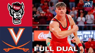 NC State vs Virginia Full Duals Men's College Wrestling 2025