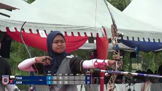 Perak vs Johor | KMK2024 Siri 3 | Recurve Women Team Bronze Medal Match