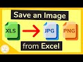 How to Save an Image from Excel - Tutorial