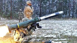 FGM-148 Javelin Live Fire \u0026 Slow-mo : Man-portable Anti-tank Missile