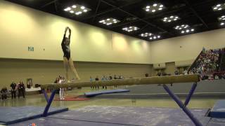 Gianna Gerdes Lv10 Gym X treme, Beam 2015CircleofStars