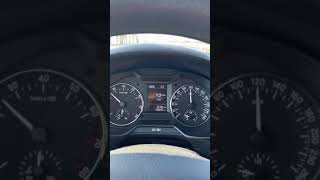 Skoda Octavia 1.2 tsi трасса, расход при 120 км/ч