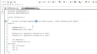 C++ Programming 31, Polymorphism : Operator Overloading 3 using friend non member