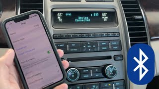 How To Link Bluetooth Device To Your Gen 1 SYNC System - Ford Taurus, Fusion, Focus, Mustang - EASY!