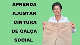 COMO APERTAR CALÇA SOCIAL