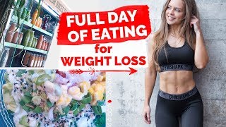 FULL DAY of EATING for WEIGHT LOSS + My Hair Care Tips