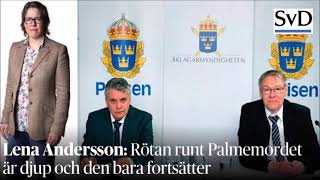 Palmemordet - Lena Andersson - Ett år efter nedläggningen av Palmeutredningen - SvD podden 2021