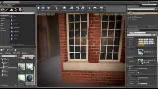 Unreal 4 Materials 11 Windows with fake interiors (Bump Offset)