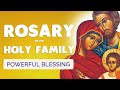 🙏 HOLY FAMILY ROSARY 🙏 20 MYSTERIES for a POWERFUL BLESSING