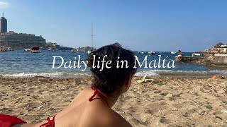 Malta vlog  🇲🇹 |  F45, tanning at a beach, beer festival, hot and noisy summer...