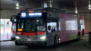 WMATA Metrobus 2021 New Flyer XD40 4596 On Route 33