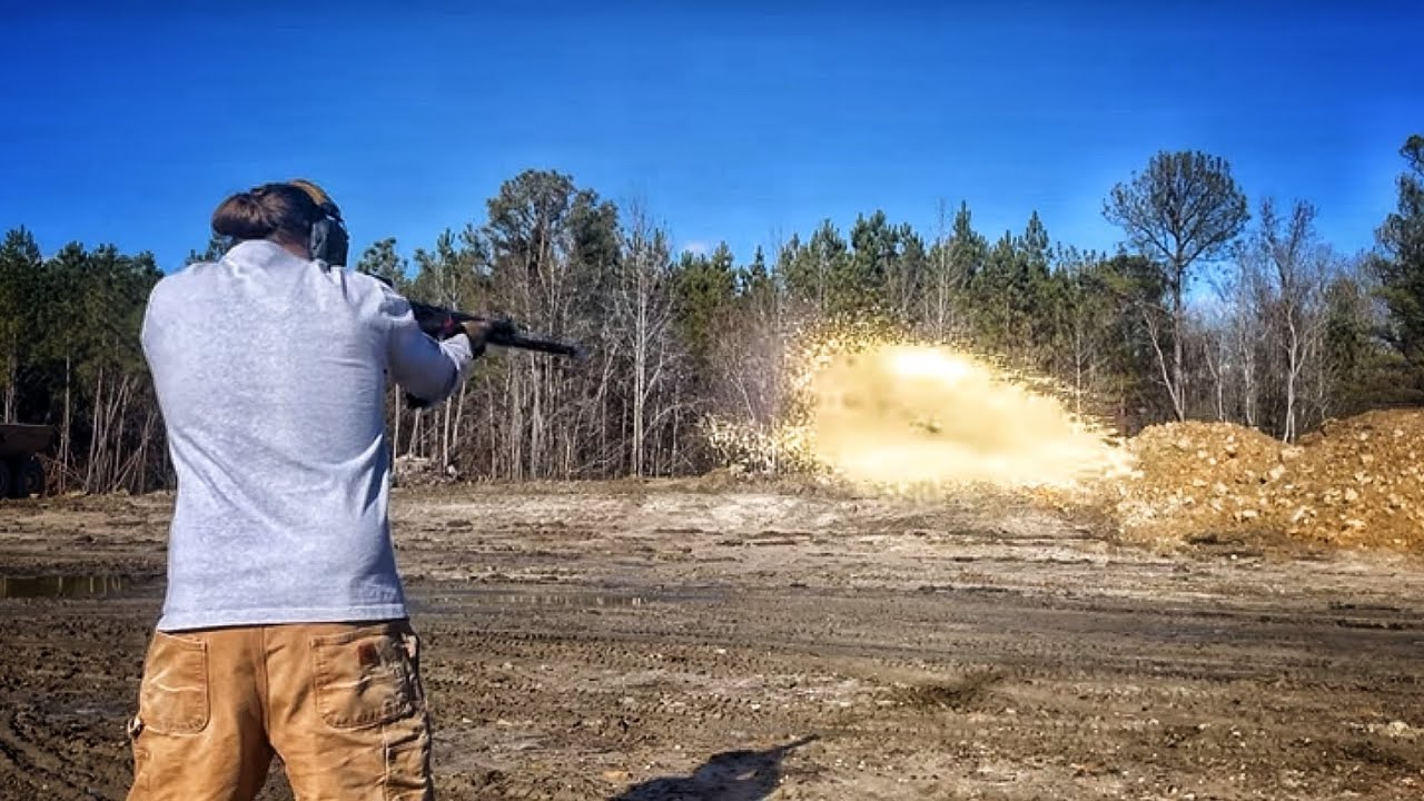 Testing Dragons Breath Shotgun Shells Youtube